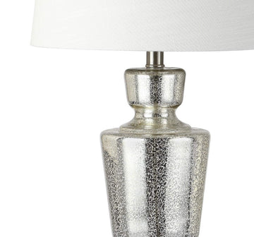 Olivia 26.5" Glass LED Table Lamp - JONATHAN Y